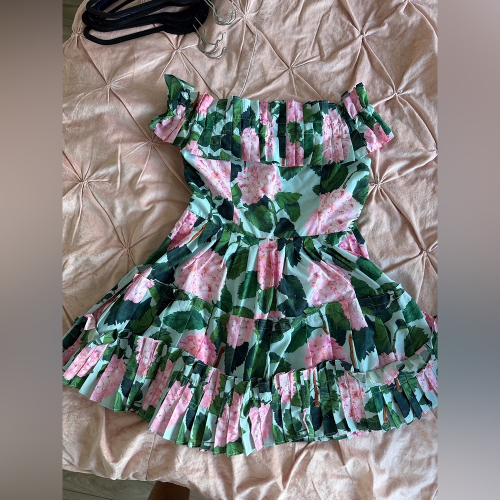 Floral Ruffle Dress - Picture 2 of 2